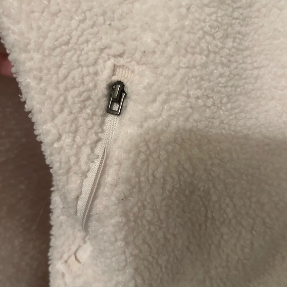 All In Motion White Fleece Jacket - Picture 4 of 5